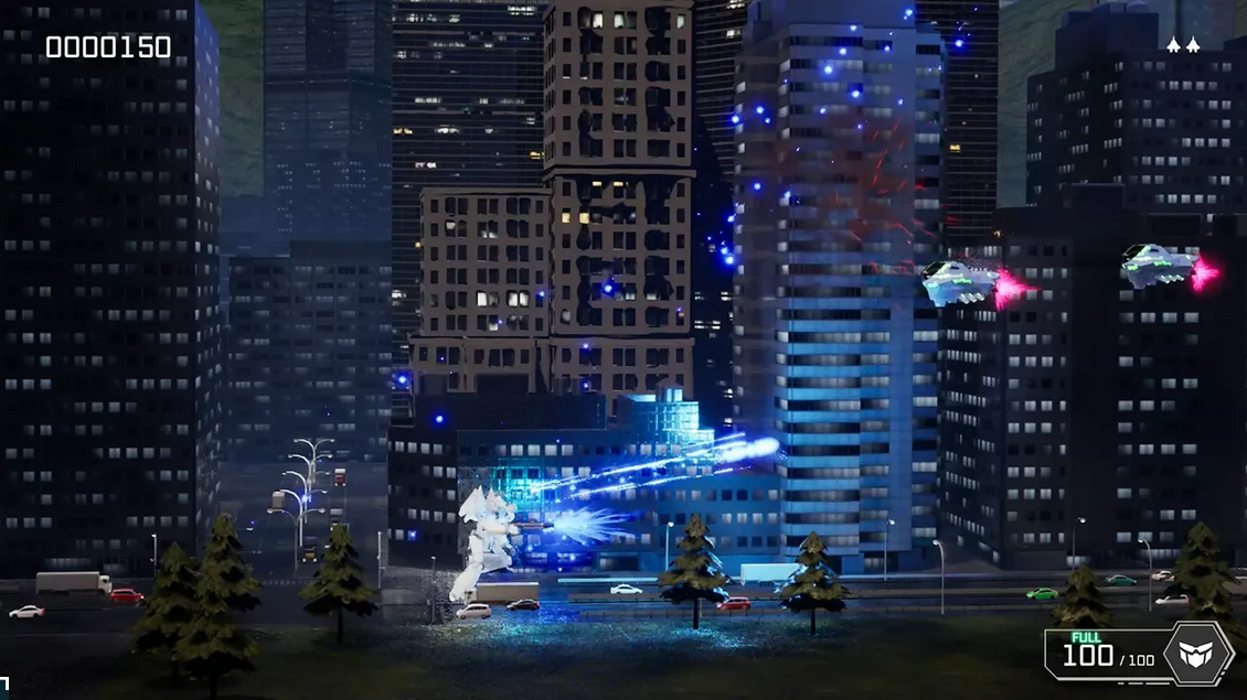 经典街机游戏《变形战机Z》重制公布 登陆PS4
