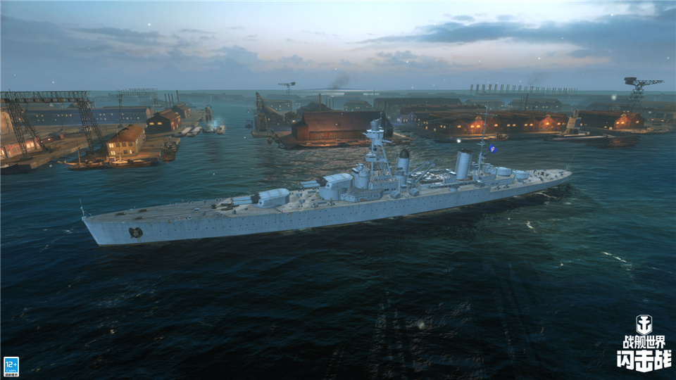 《战舰世界闪击战》6.0版本开年重磅更新，F系VII级巡洋舰“土伦”登场！